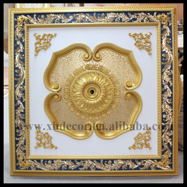 Luxury Square Ceiling Medallion Types Of Ceiling Medallion View Ceiling Medallion Xh Product Details From Guangzhou Xinhui Decoration Material Co