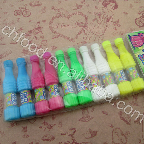 Mini Cola Bottle Fruit Sour Powder/Sherbet Powder Candy