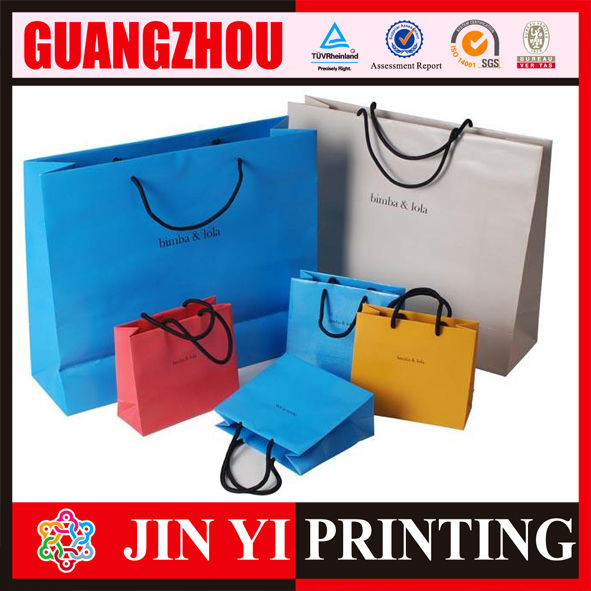 gzjinyi printed luxury packaging wholesale custom paper bag