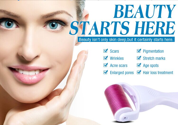 Derma roller facial