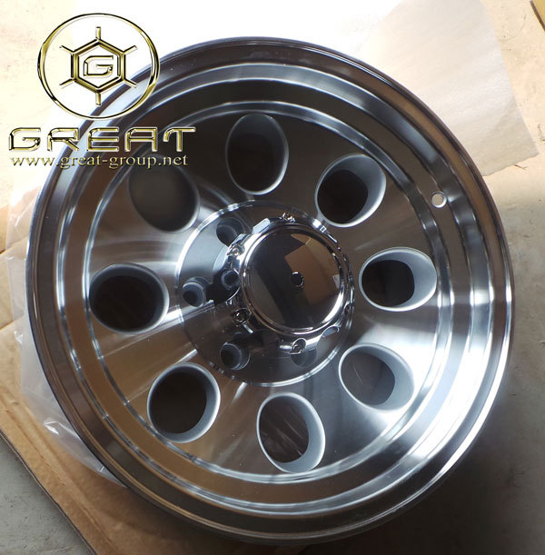 Off road matt black alloy wheels 15 inch 16 inch 17 inch
