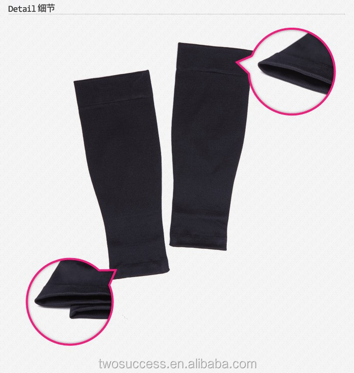 016 Sports Endurance Support Graduated Shin Splints Calf Compression SleevesMen Fashion Running Leg Sleeve Socks