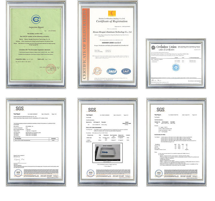 カラーコーティングされたアルミ箔コイルfdaとの、 sgs、 haccp、 コーシャ仕入れ・メーカー・工場