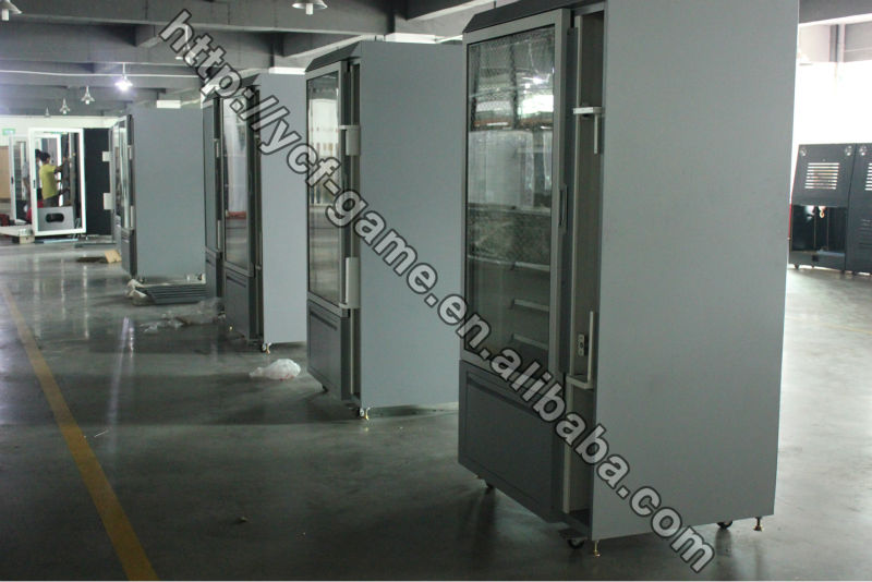 10.4'' LCD screen chewing gum vending machine (YCF-VM001B-0606) for commercial use