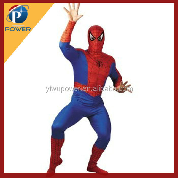 安いハロウィンスパイダーマン衣装、。 熱い販売のスパイダーマンの衣装仕入れ・メーカー・工場