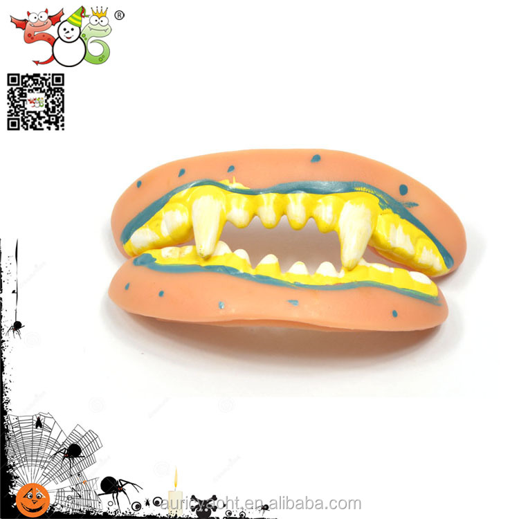 soft toy with teeth