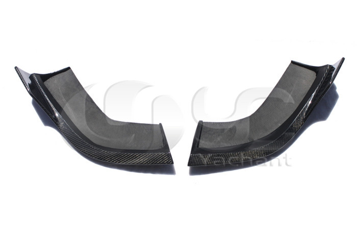 2011-2013 Mercedes Benz W218 CLS Renntech Style Front Lip Splitter CF (16).JPG