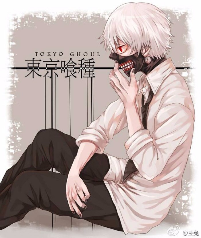 新しい熱い販売のアニメのコスプレハロウィン鋼アジャスタブルジッパーpuレザー日本kanekiクールブラインダーケン東京グールマスク仕入れ・メーカー・工場