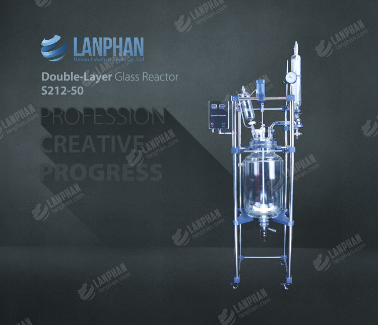 S212-50 Double-Layer Glass Reactor for sale