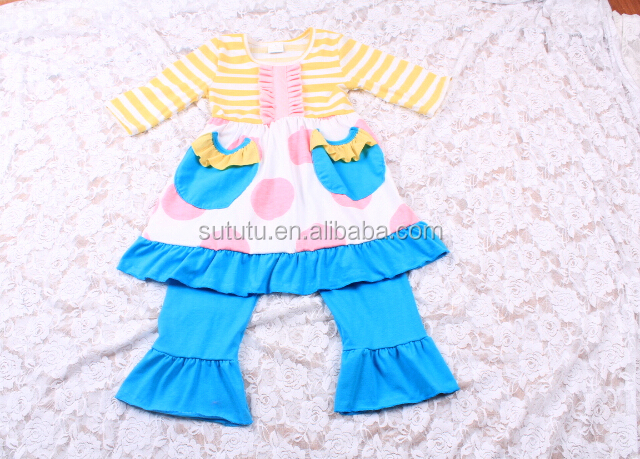 女の子ブティックハンガーおちない2015子供のクリスマスブティックの衣類の子供ブティックの服は、 卸売セット仕入れ・メーカー・工場