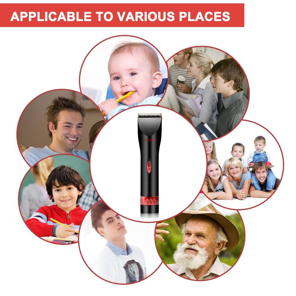 Wholesale Professional men shave set kit electric shaving razor beard trimmer barber electric hair clippers men
