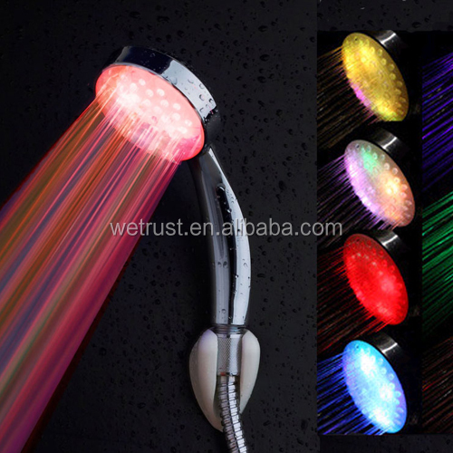 7色水パワーledシャワーヘッド仕入れ・メーカー・工場