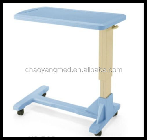中国のダイニングテーブルメーカー医療病院ベッドテーブルcy-h838にわたって調整仕入れ・メーカー・工場