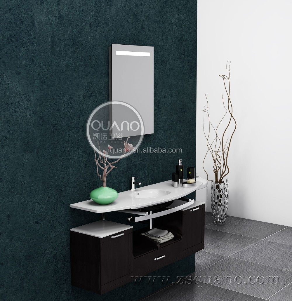 Sans cadre salle de bains miroir avec led lumière mirroir de salle ...
