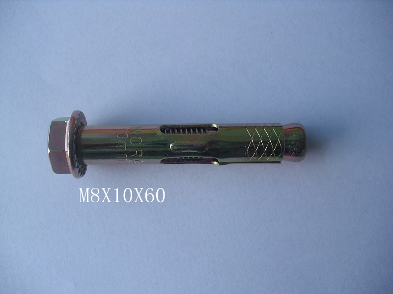 M16*200 Sleeve Anchor With Hex Flange Nut Or Bolt High Quality Buy
