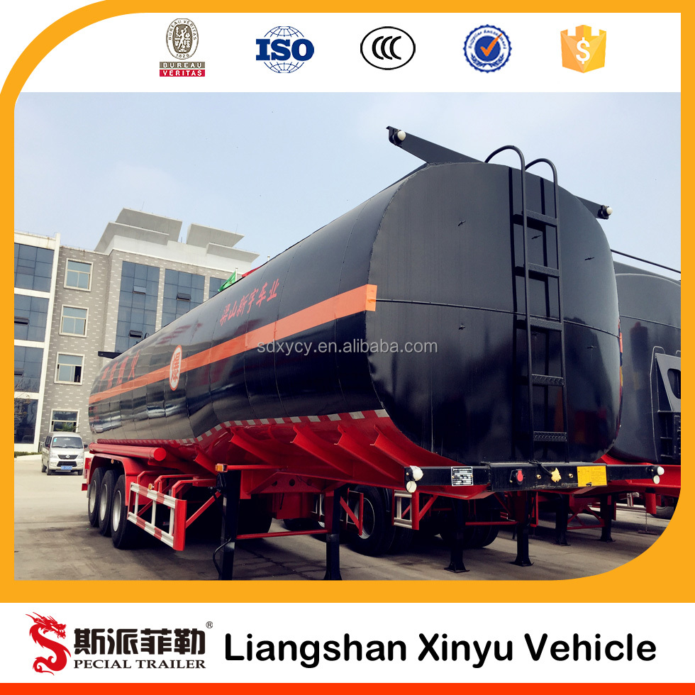 3 axle 40000l 50000liters oil gasoline aluminum alloy fuel