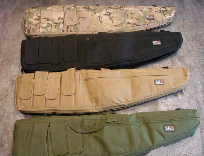 911 Tactical 120cm 48" Heavy Duty Gun Carrying Bag Rifle Case Sling