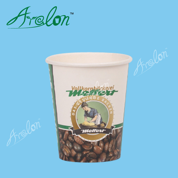 12oz Custom Printed Disposable Paper Coffee Cups