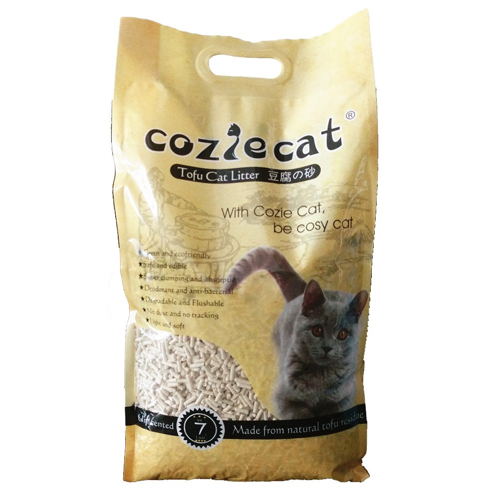 Tofu Cat Litter Sand Ideal For Multiple Cat Households Fresh And