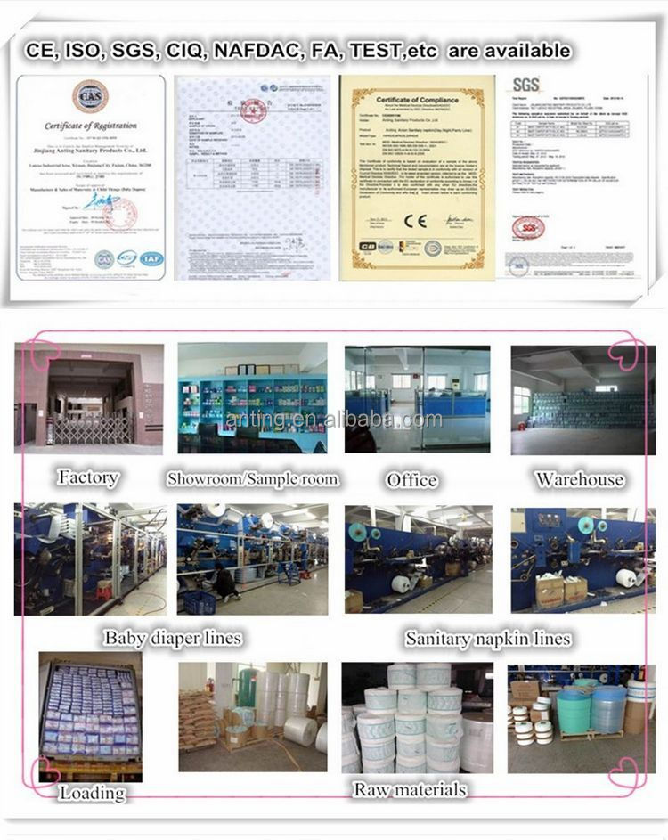 ブランド名アニオン生理用ナプキンの製造業者中国で 問屋・仕入れ・卸・卸売り