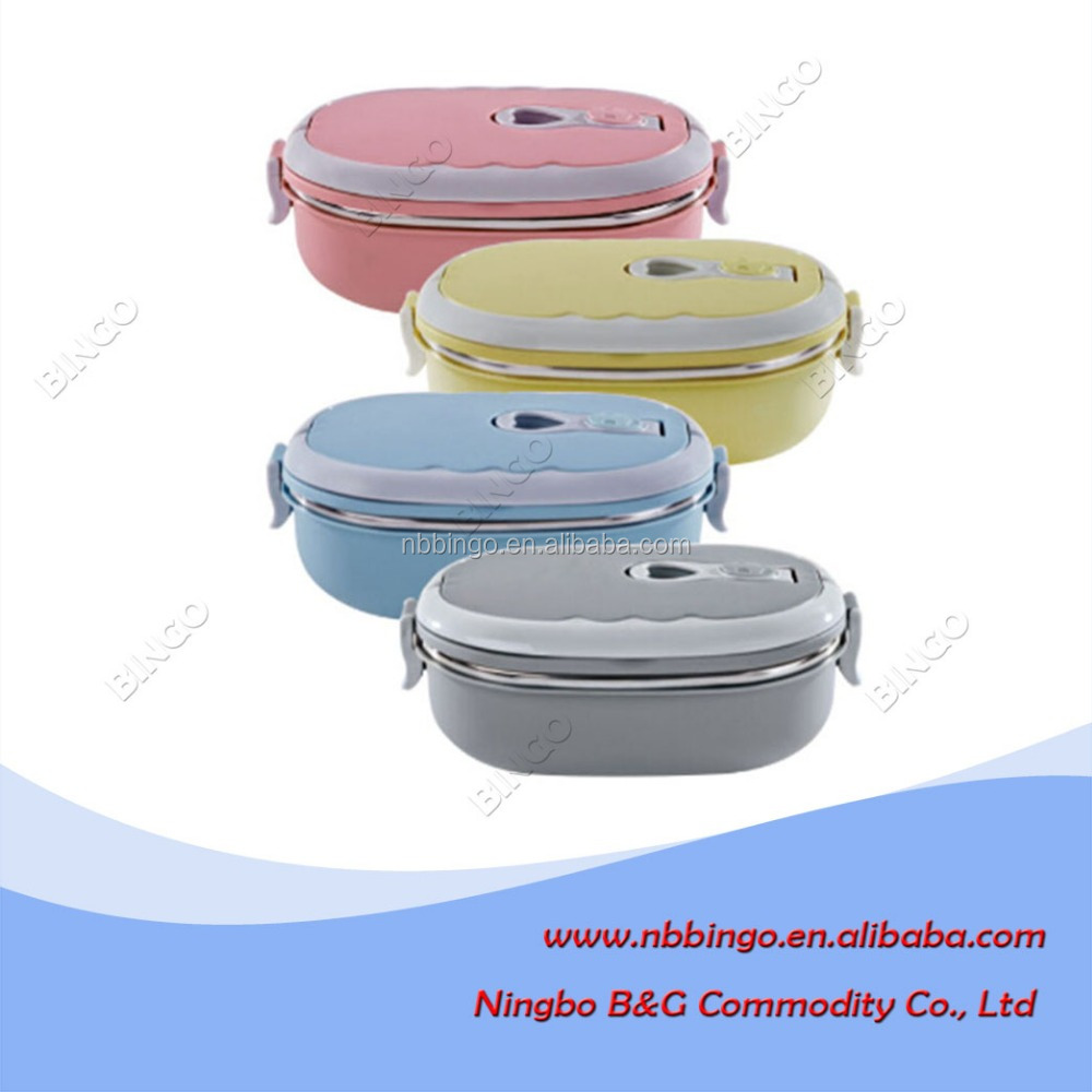 Stainless steel hot food thermos containers/take away lunch box/thermos