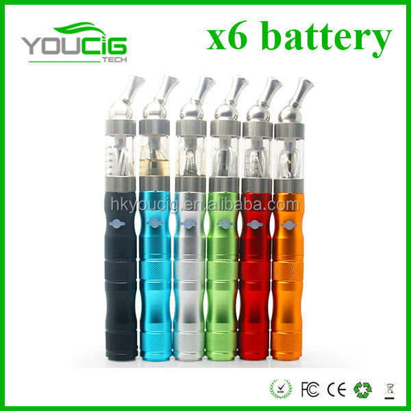 Rigid design x6 battery with 1300mAh Variable Voltage for sell