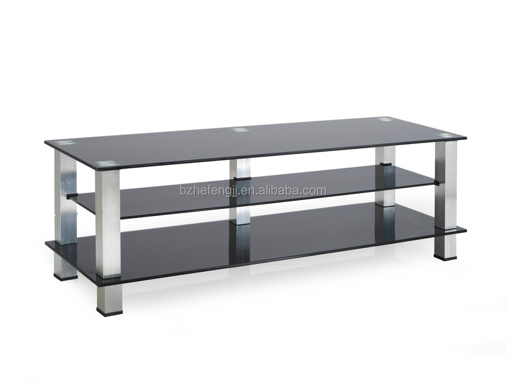 Modern Metal Glass Aluminum Tube Tv Stand Buy Tv Stand