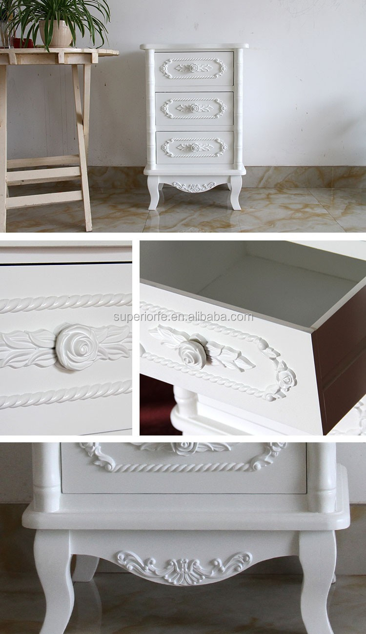 Europese wit home thema gloss afwerking slaapkamer meubels ...