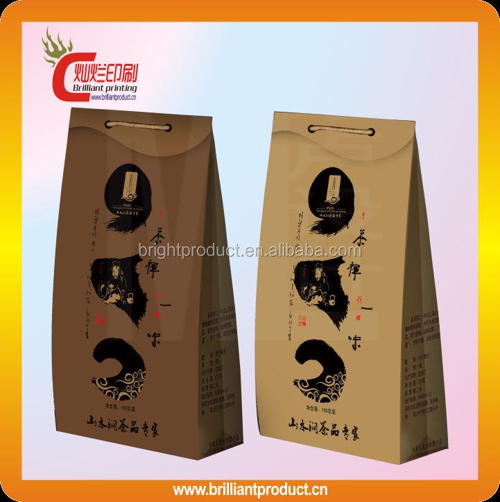 High quality paper cardboard tea boxes wholesale customized tea bag box