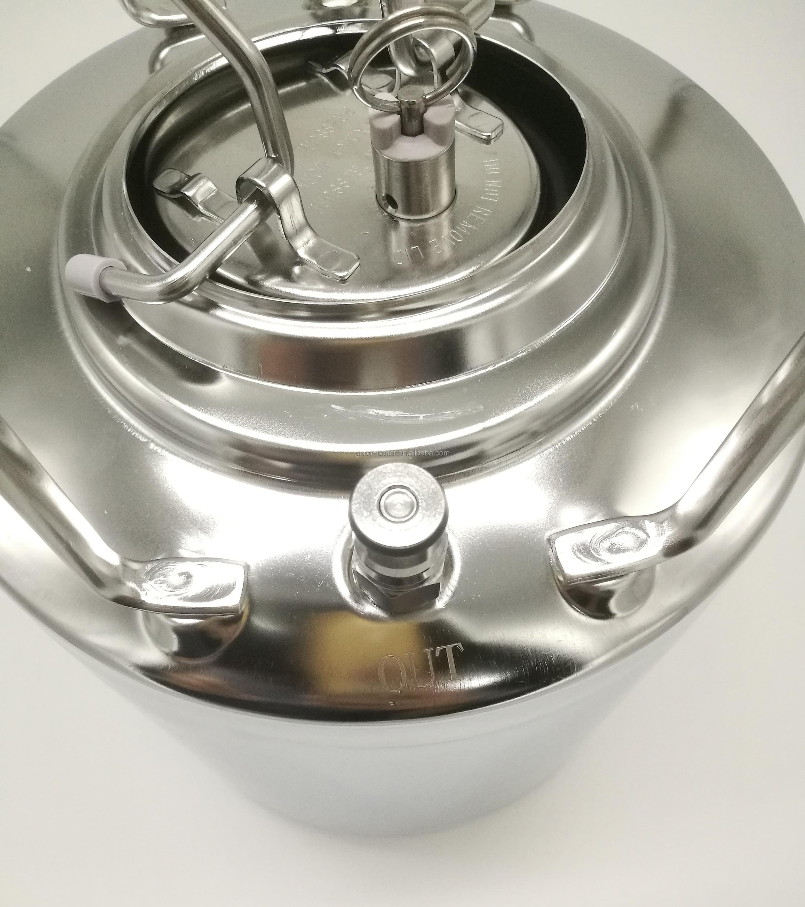 Hot Selling Fda Stainless Steel 25l Beer Corny Keg With Handle Buy