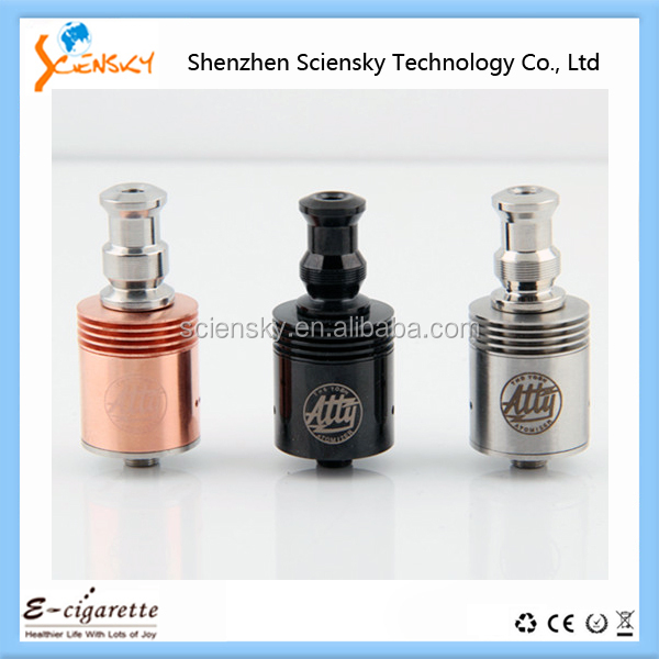 2014 Newest Arrival innovative copper Tobh rba/rda atomizer clone Tobh atty V2 atomizer Tobh atomizer 1:1 clone
