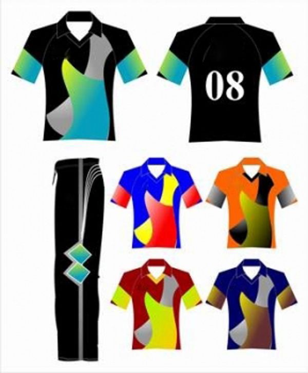 着色された昇華クリケット衣類/卸売クリケット衣類仕入れ・メーカー・工場