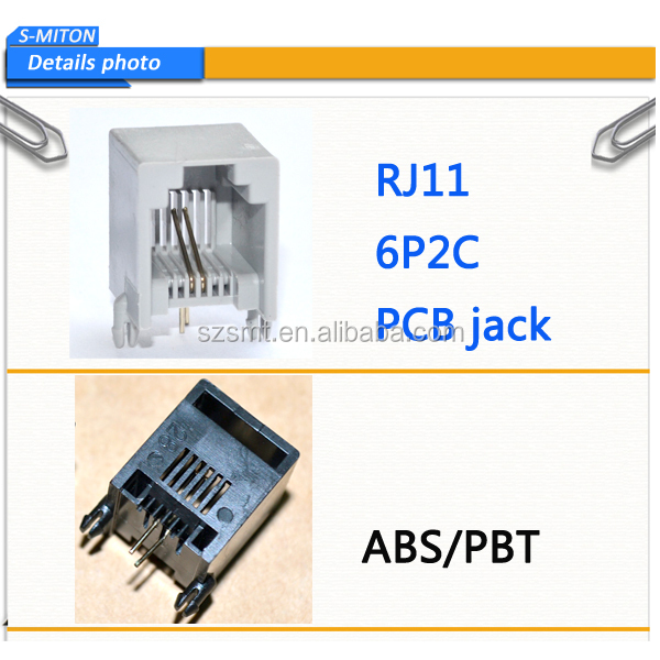 モジュラージャックrj11pcb2rj11コネクタピンソケット仕入れ・メーカー・工場