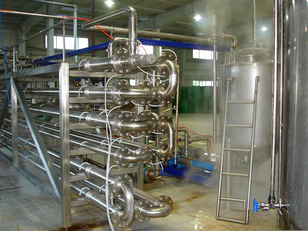milk uht sterilization machine
