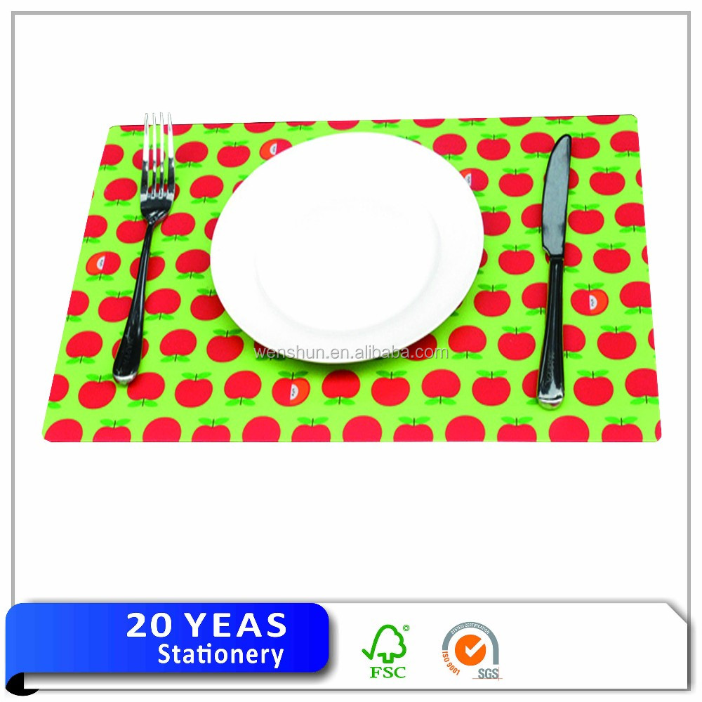 Custom Printed Laminated Tapestry Placemats/table Place Mat Buy