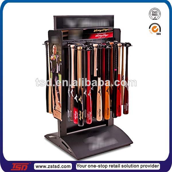 TSDM280 4side rotating baseball glove stand/baseball batting metal