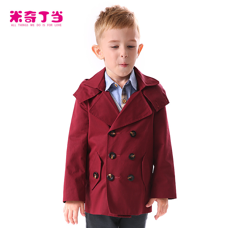 中国の卸売広州男の子の服のコートフォーマルコート和洋折衷スタイルフーディを持つ二重乳房赤ちゃんの冬のジャケット仕入れ・メーカー・工場