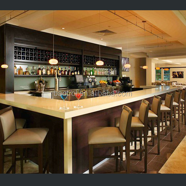 Style occidental bar compteurs design mini hôtel comptoir de bar ... Comptoir bar moderne
