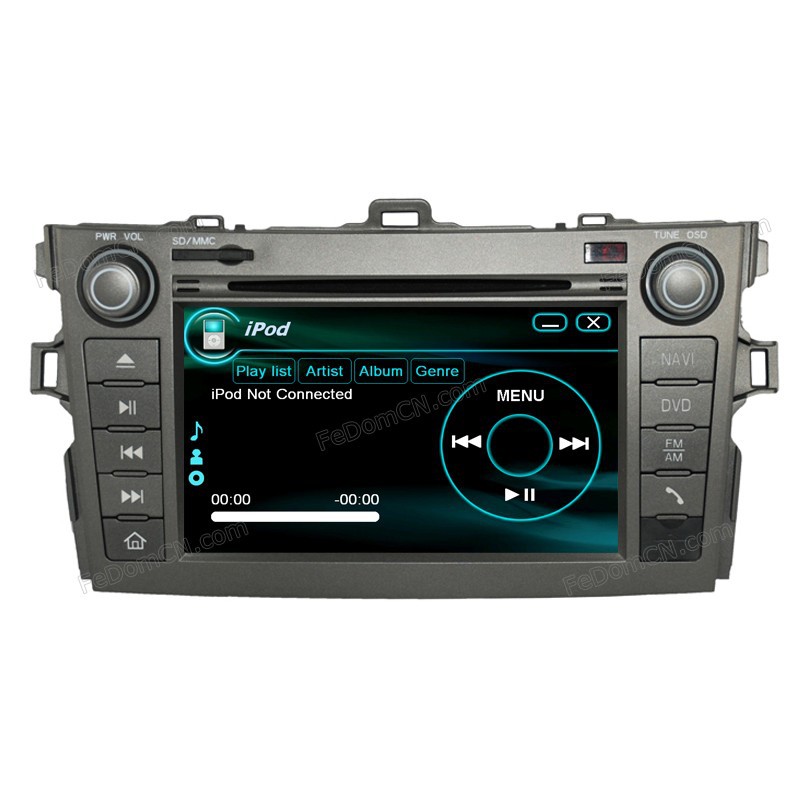 car dvd player for toyota corolla #6