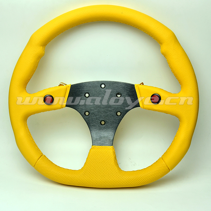 350mm Pvc Universal Modified Car Steering Wheel Game Steering Wheel