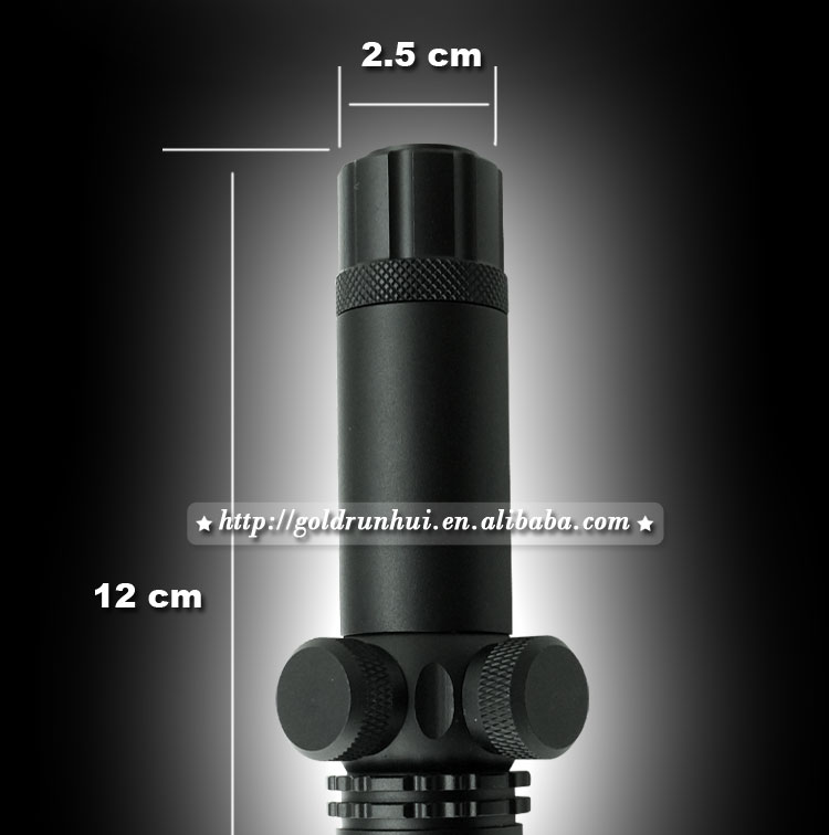 夜のビジョンのgoldrunhuirh-f0531532nmの波長レーザーライフル銃のスコープ、 ウィンデージ・角度調節狩猟ライフル銃望遠照準器、 赤とgree問屋・仕入れ・卸・卸売り