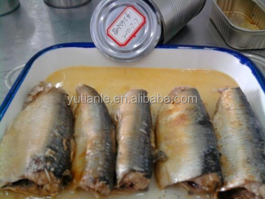 High Quality 155g DIPOA Certificate Canned Sardine In Oil