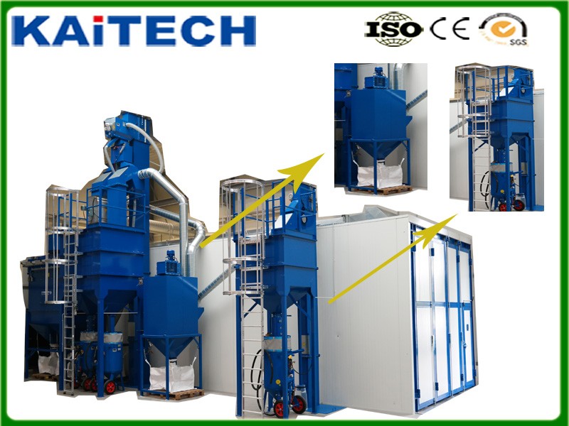 Sand Blasting Room With Dust Collector Buy Sand Blasting Room