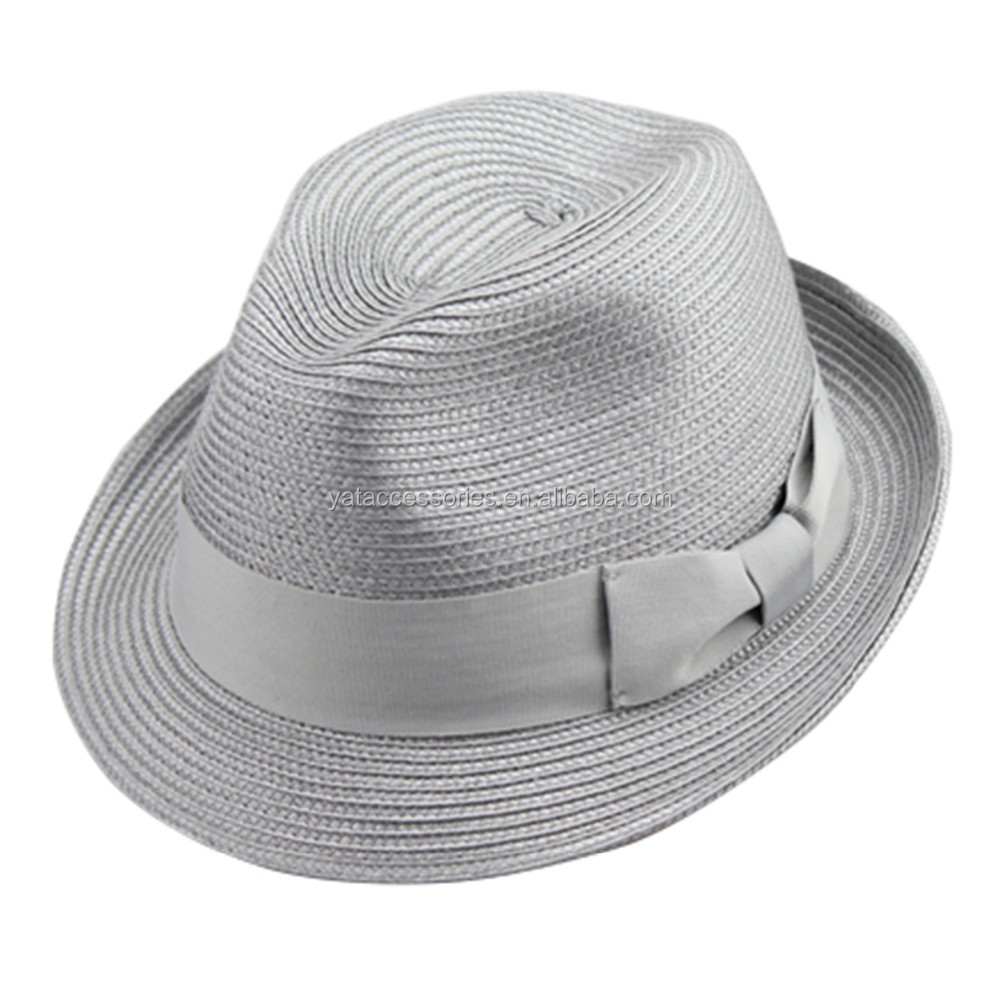 pria atau wanita warna silver pp jalinan musim panas topi fedora gaya gudang dengan harga murah pria atau wanita warna silver pp jalinan musim panas topi fedora gaya gudang dengan harga murah