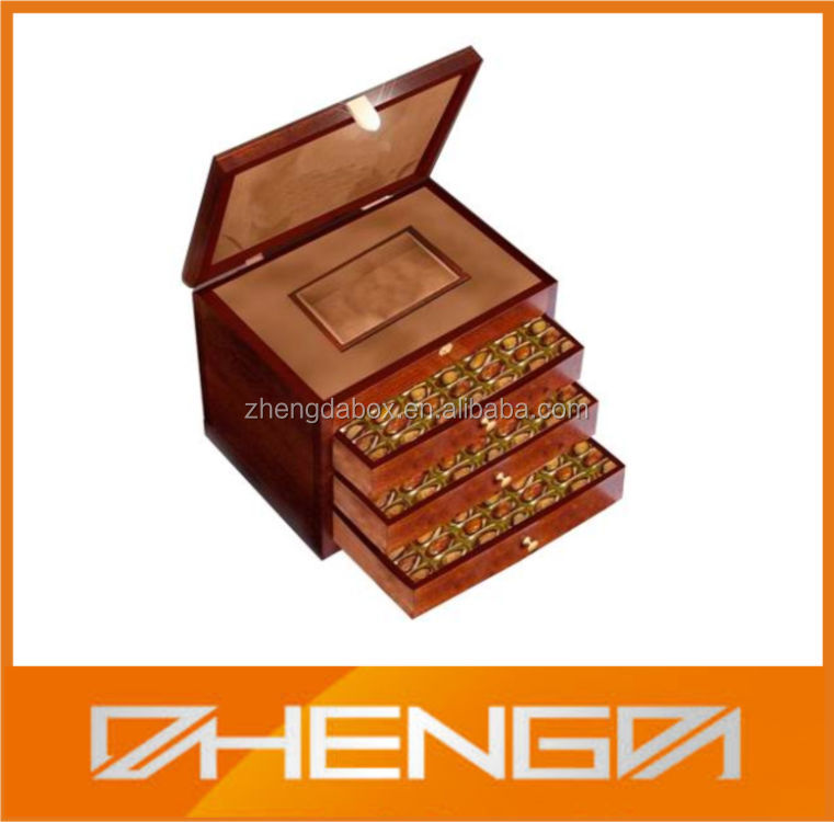 High Quality Customized Made-In-China Wooden Dark chocolate gift box(ZDL-CHO-W07)