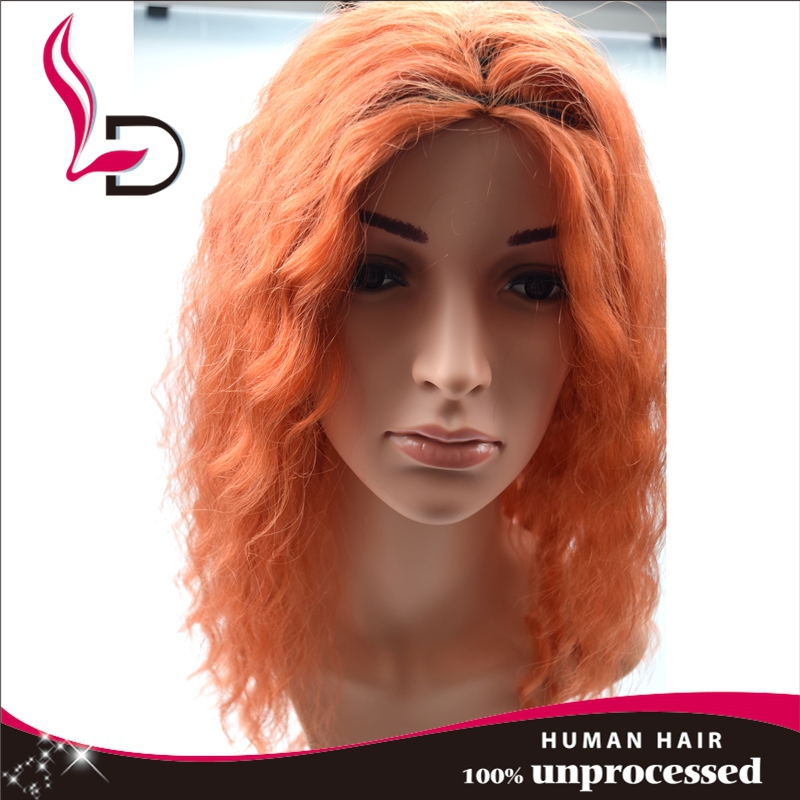 New Products Loose Deep Wave Weave Hairstyles Orange Color Natural