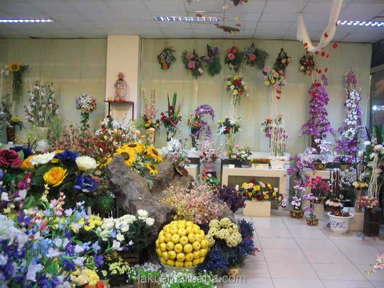美しい装飾的な牡丹の絹の花のファブリック問屋・仕入れ・卸・卸売り