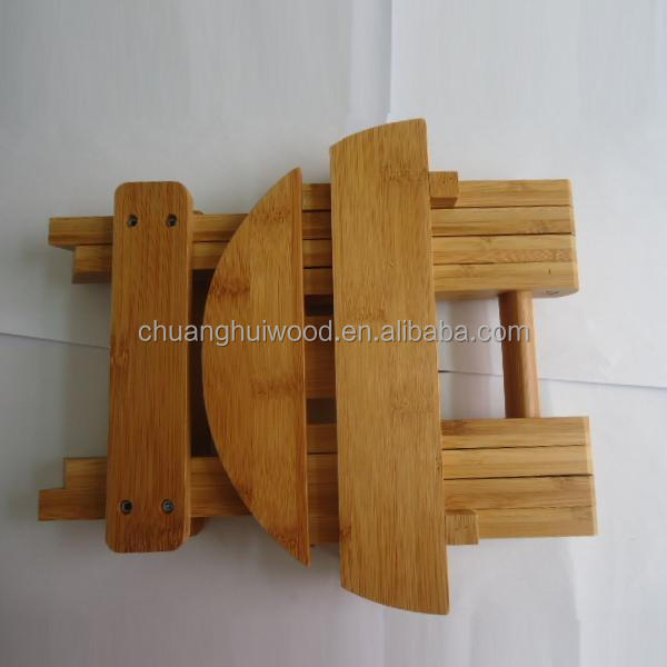 Dz001木製折りたたみ竹スツールオットマンスツール竹テーブル仕入れ・メーカー・工場