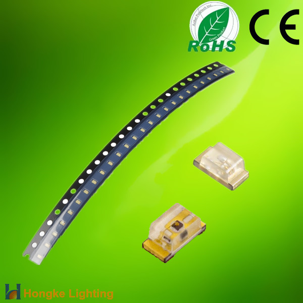 Super Bright Surface Mount Light Emitting Diode 2.9V 250mcd White Color 0603 SMD LED