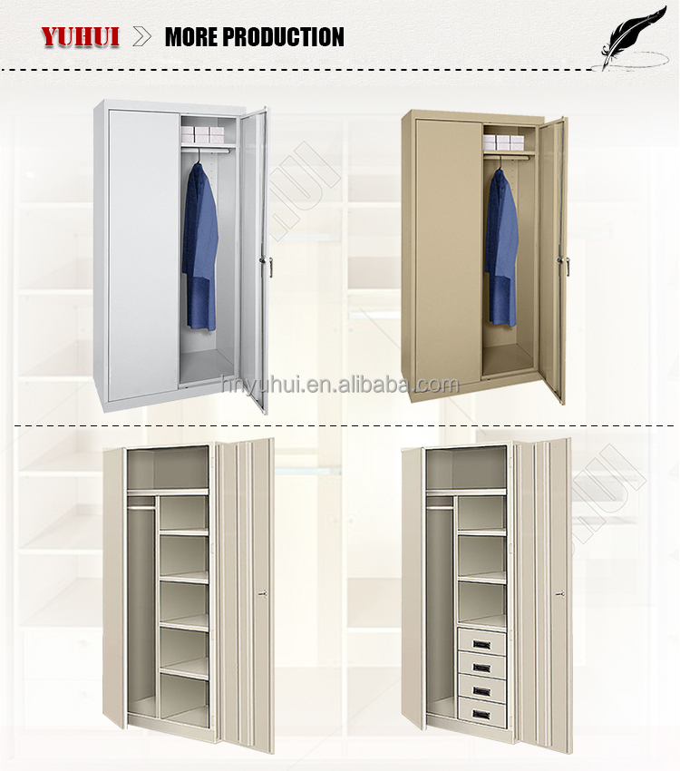 輸出インドの寝室の食器戸棚のデザイン/スチール食器戸棚のデザイン/鉄衣装だんす仕入れ・メーカー・工場